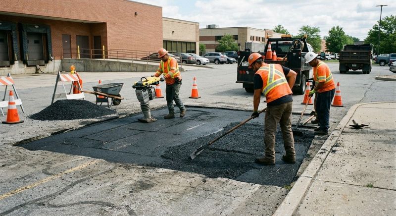 Parking Lot Paving Service